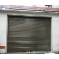 Puertas de garaje de reajolero de aleación de aleación de aluminio con aislamiento PU